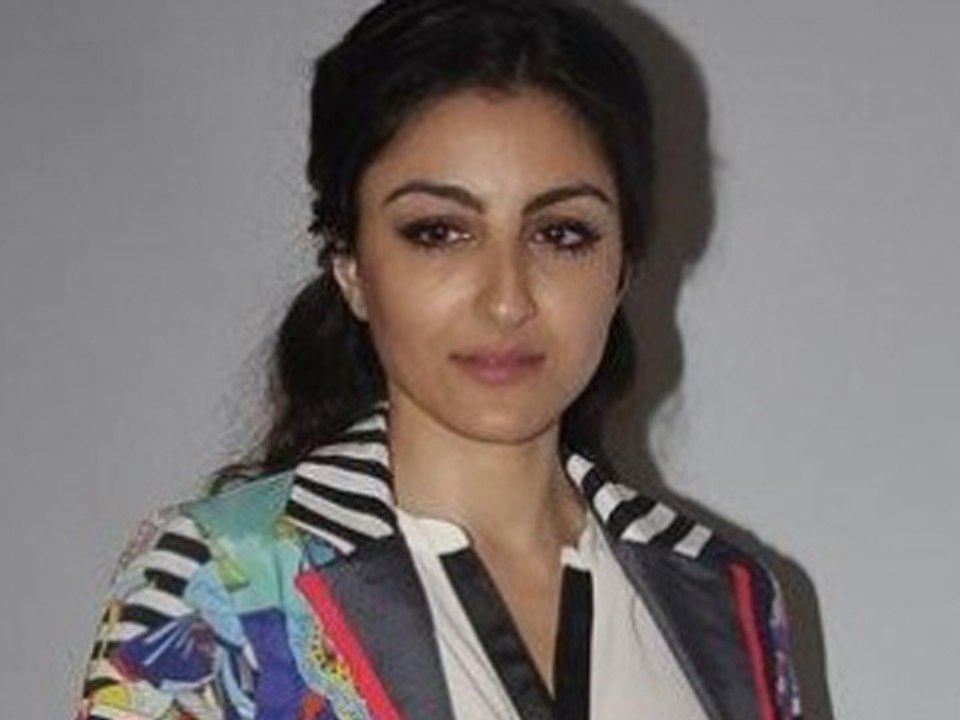 Soha Ali Khan At The Promo Launch Of Charfutiya Chokare