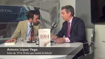 Antonio López Vega, autor de '1914: El año que cambió la historia'. 18-6-2014