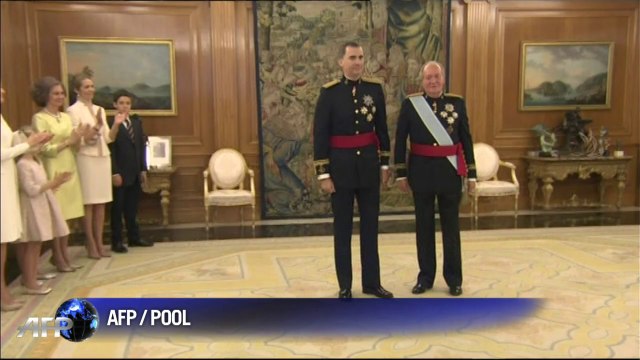 Espagne: le nouveau roi Felipe VI devient capitaine général des Armées