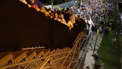 Mondial 2014 : un escalier du stade Maracana tangue dangereusement