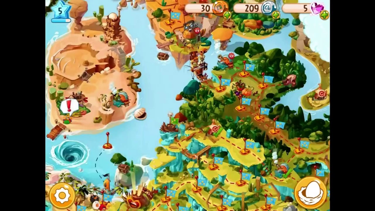 Soluce Angry Birds Epic (Android iOS) Chapitre 3 Explosive Bomb!