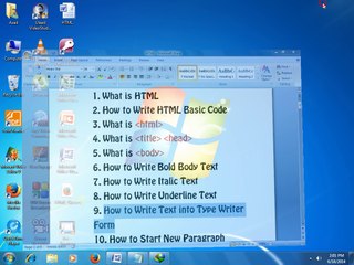 HTML In Urdu/Hindi Class 9