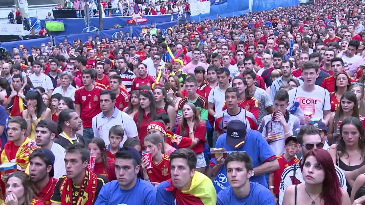 Wm-aus für spanien - fans trauern