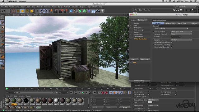 Cinema 4D ile Render İşlemleri