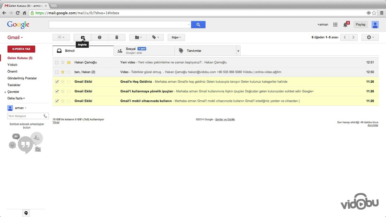 Google Uygulamalarının Kullanımı