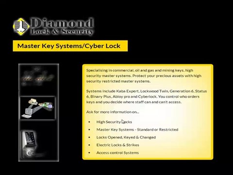 Commercial locksmith services Perth at Diamond Lock and Key