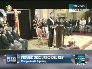 Felipe IV: "Hoy comienza el reinado de un Rey Constitucional"
