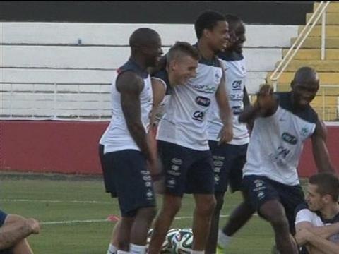 Mondial 2014: J-1 avant le deuxième match, les Bleus sont confiants - 19/06