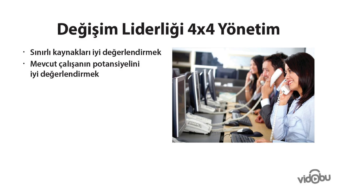 Değişim Liderliği 4x4 Yönetim