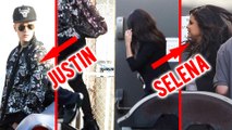 BACK ON! Justin Bieber Selena gomez SPOTTED At Recording Studio Together