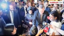 Başbakan Erdoğan, UETD yetkilileri ve Türk vatandaşlarınca karşılandı -