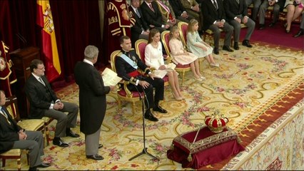 Felipe VI jura como nuevo rey de España