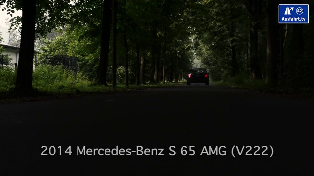 2014 Mercedes-Benz S65 AMG - 0-257 km/h Acceleration