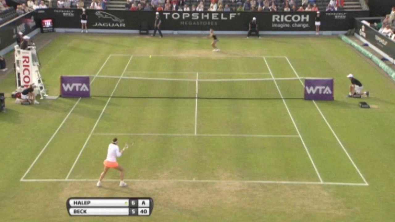 's-Hertogenbosch: Beck nach Halep-Aufgabe weiter