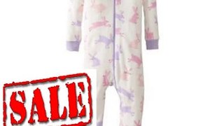 Cheap Deals Hatley - Baby Baby-Girls Newborn Footed Coverall Soft Bunnies Review