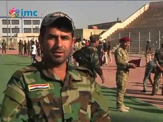 Irak'ta on binlerce gönüllü asker eğitimi alıyor