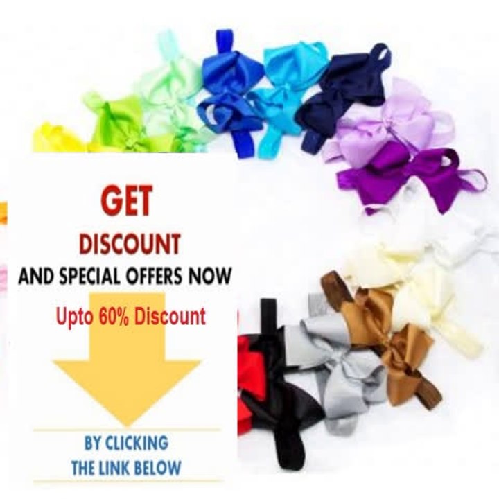 Cheap Deals Ema Jane - Large (4.3 in wide) Grosgrain Hair Bows on Iridescent Headbands Review