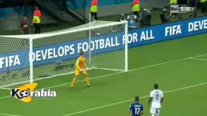 لفظ خارج من حارس انجلترا بعد كرة بيرلو السحرية