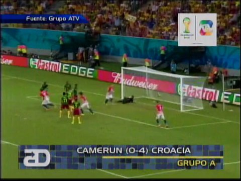 Resumen Grupo A - 2da Fecha - Croacia 4-0 Camerun