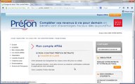 Démo Préfon-Retraite : Changement de classe de cotisation