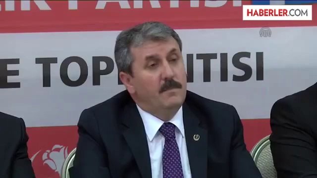 BBP Genel Başkanı Destici - CHP ve MHP'nin çatı adayı önerisi -