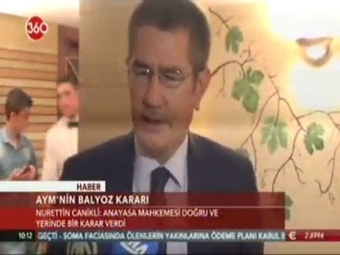 Balyoz Davası Anayasa Mahkemesi Kararına İlişkin Grup Başkanvekili Nurettin CANİKLİ Açıklama Yaptı