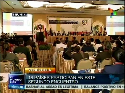 Ministras de defensa crean en Caracas políticas de seguridad afines