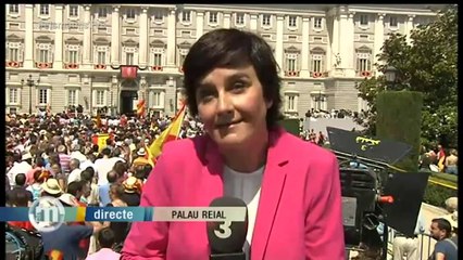 TV3 - Els Matins - Especial coronació de Felip VI (part 5). Ambient al Palau Reial