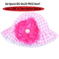 Cheap Deals Mud Pie Baby-Girls Newborn Baby Buds Reversible Gingham Flower Hat Review