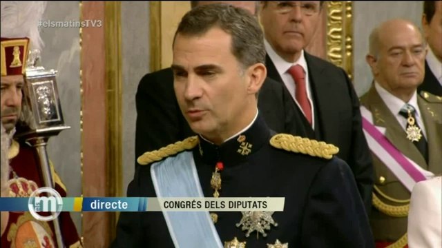 TV3 - Els Matins - Felip VI jura la Constitució espanyola i Posada el proclama rei d'Espanya