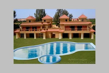 مزرعة مثمرة بها عدد ثلاثة قصور فاخرة للبيع بجمعية أحمد عرابى طريق مصر الإسماعيلية