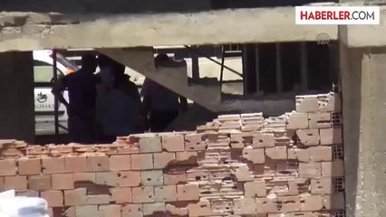 Midyat'ta 14. kattan düşen işçi öldü -