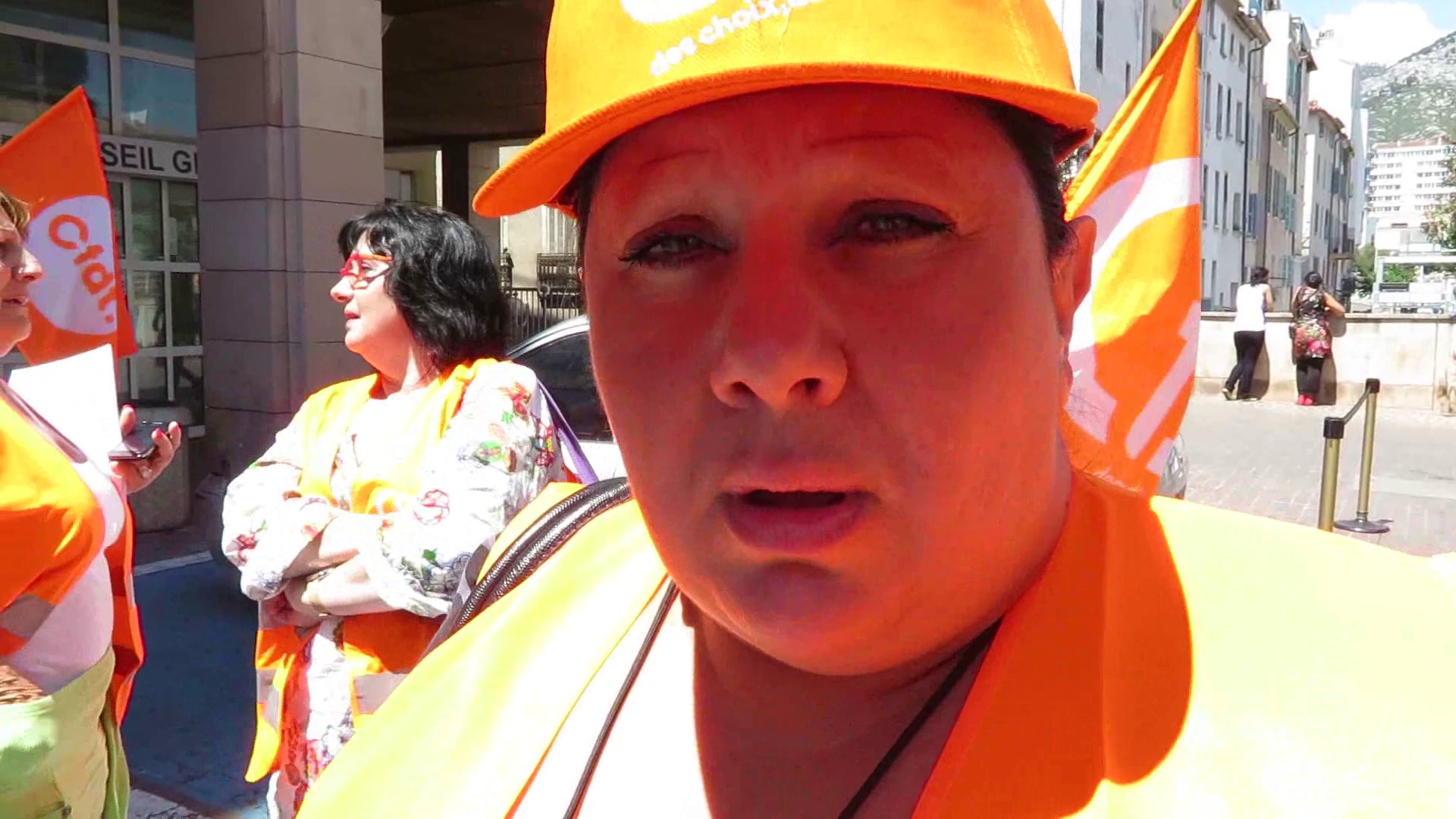 Mobilisation POLE EMPLOI à Toulon le 19 juin 2014