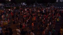 Flashmob fête de la musique à Trémentines le 13 juin 2014