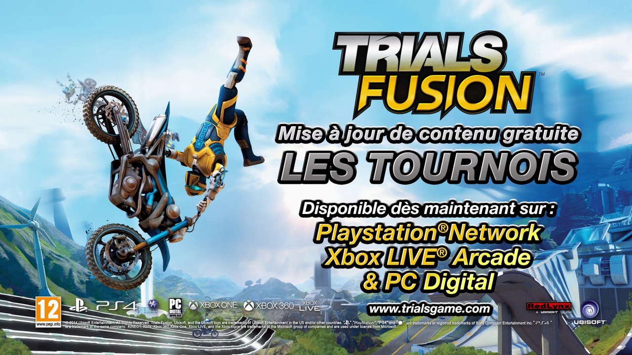 Trials Fusion - Première mise à jour avec le mode Tournoi
