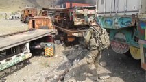 Afghanistan: des véhicules de l'Otan détruits par les talibans