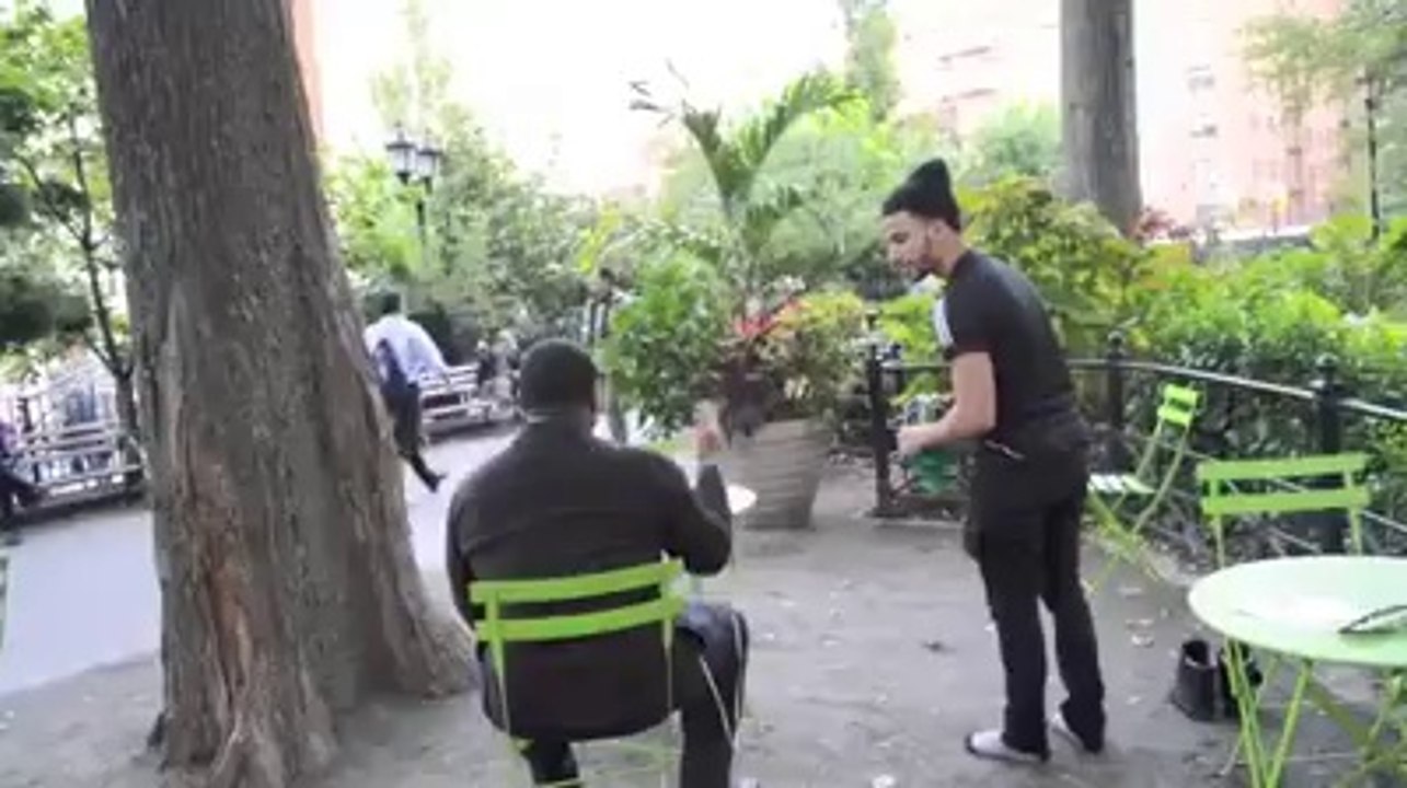 Praying in Public and watch the reaction of people
