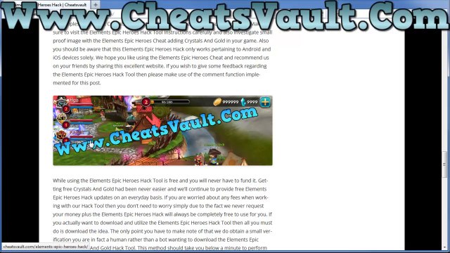 [New] Elements Epic Heroes Cheats Hack Tool Download [Updated]