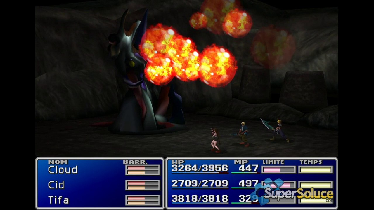 Solution Final Fantasy VII : Boss Jénova Mort