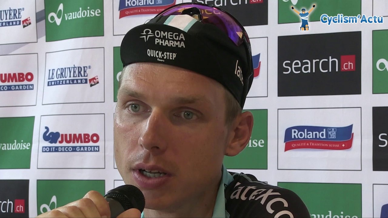 Tony Martin, maillot jaune de la 6e étape du Tour de Suisse 2014