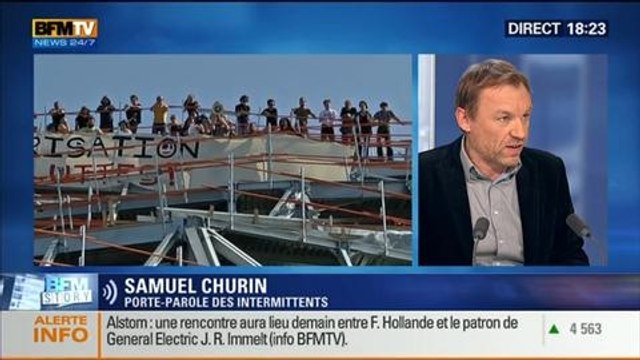 BFM Story: Les intermittents dans l'attente des propositions de Manuel Valls pour sauver les festivals d'été - 19/06