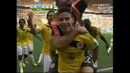 Vea los goles de Colombia contra Costa de Marfil