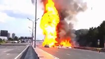 Explosives Truck Accident
