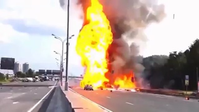 Explosives Truck Accident