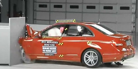 2012 MERCEDES C250 Çarpışma testi