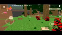 Sky Black Island Block Minecraft Survival Mode Android Gameplay