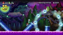 New Super Mario Bros. U - Jungle Cassis - 5-4 : Tuile sur toile   Sortie secrète