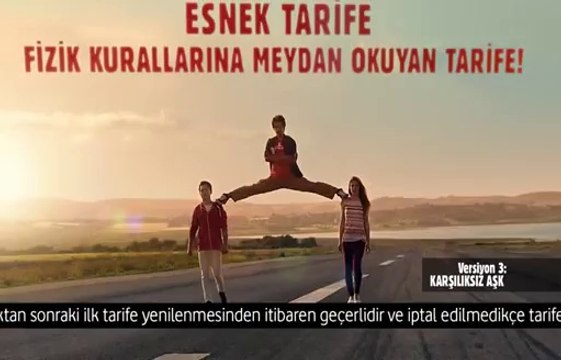 Vodafone Freezone Esnek Tarife Reklamı