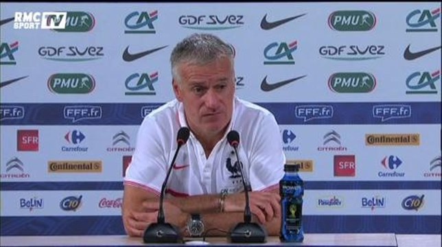Document RMC Sport / Deschamps : Je ne vais pas dire qu’ils sont favoris mais... 19/06