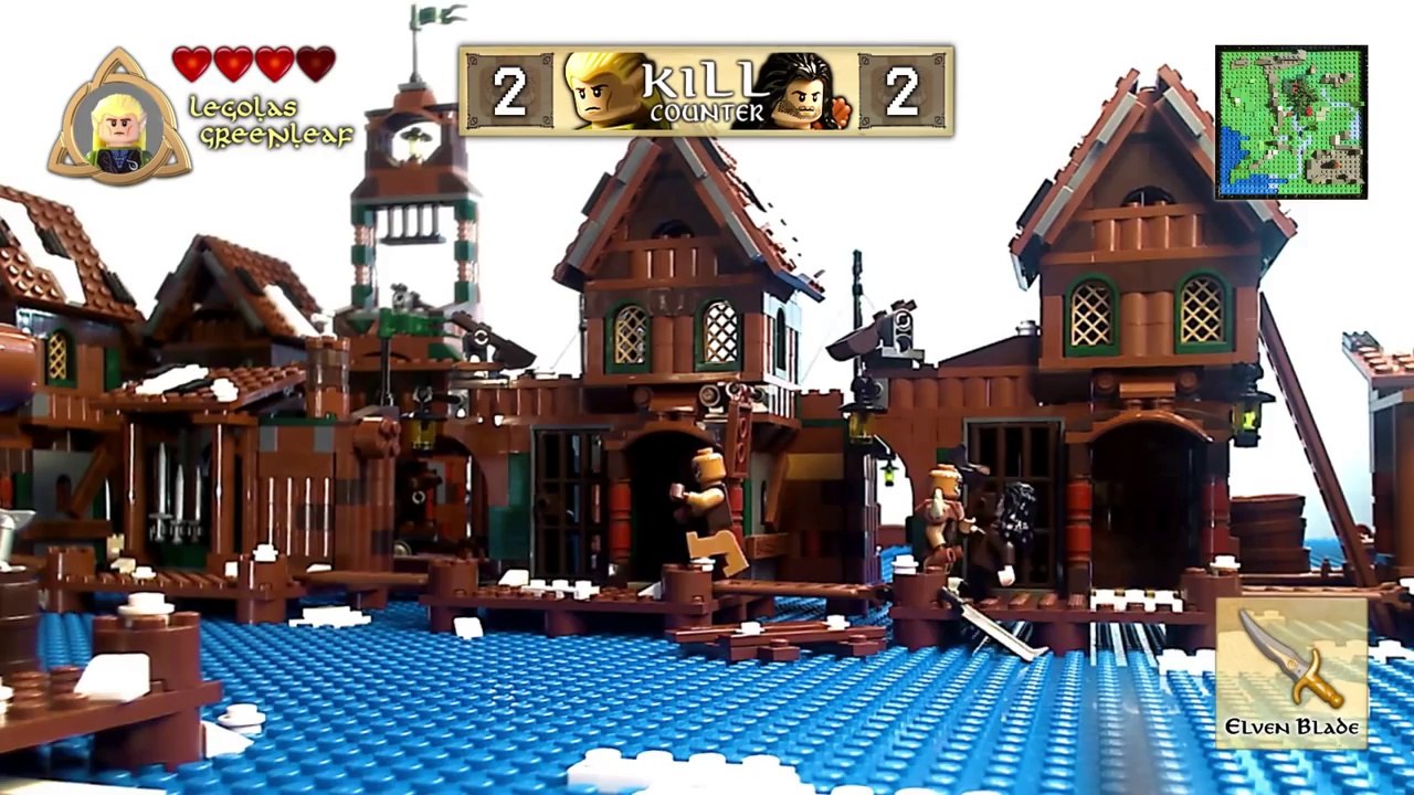 LEGO  The Hobbit - EP3  Legolas & Kili